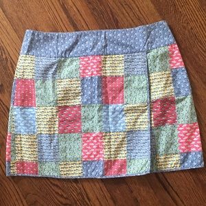 Vineyard Vines Classic Patchwork Wrap Skirt